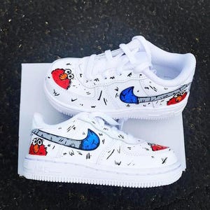 Elmo Custom Kids AF1