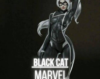 Black Lady Figure V2 | Maximum Detailed 3d 12k Resin Printed Figure