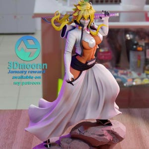 White Fang Warrior – Maximum Detail 12K Resin Figure | 30 cm | Painted & Unpainted Options