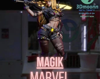 Magik Figure V2 | Maximum Detailed 3d 12k Resin Printed Figure