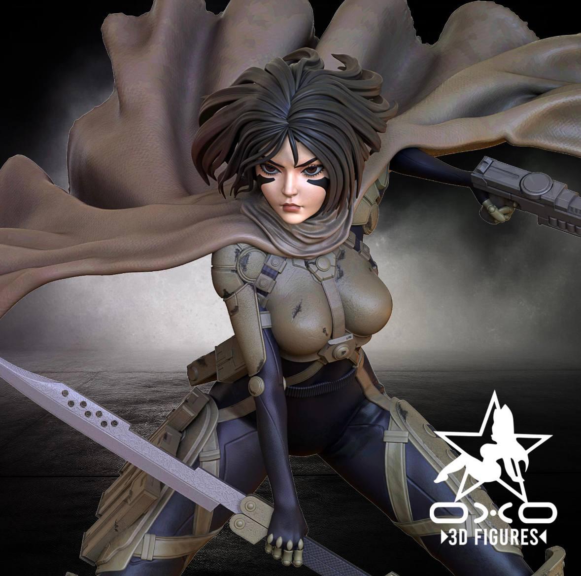 Alita Battle Angel Model Figure Singapore