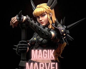Magik Figure V1 | Maximum Detailed 3d 12k Resin Printed Figure