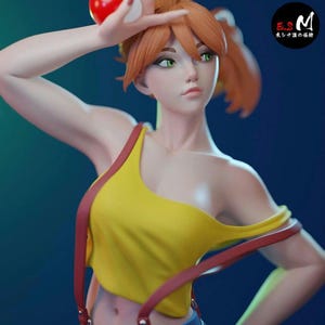 Water Trainer Girl | Maximum Detailed 3d 12k Resin Printed Figure