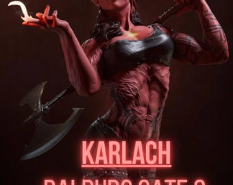 Red Lady V2 | Maximum Detailed 3d 12k Resin Printed Figure