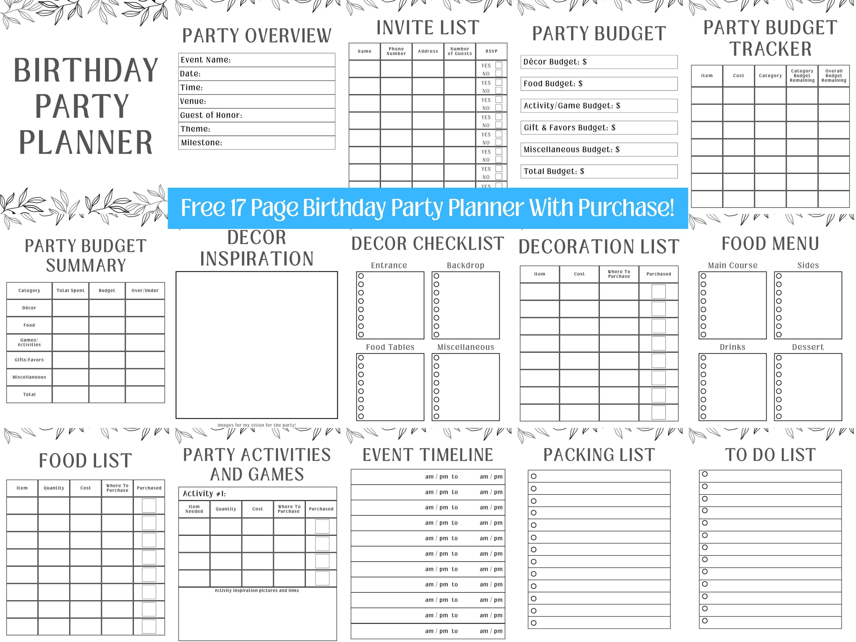 Rookie Year First Birthday Thank You Card Plus Free Birthday Party ...
