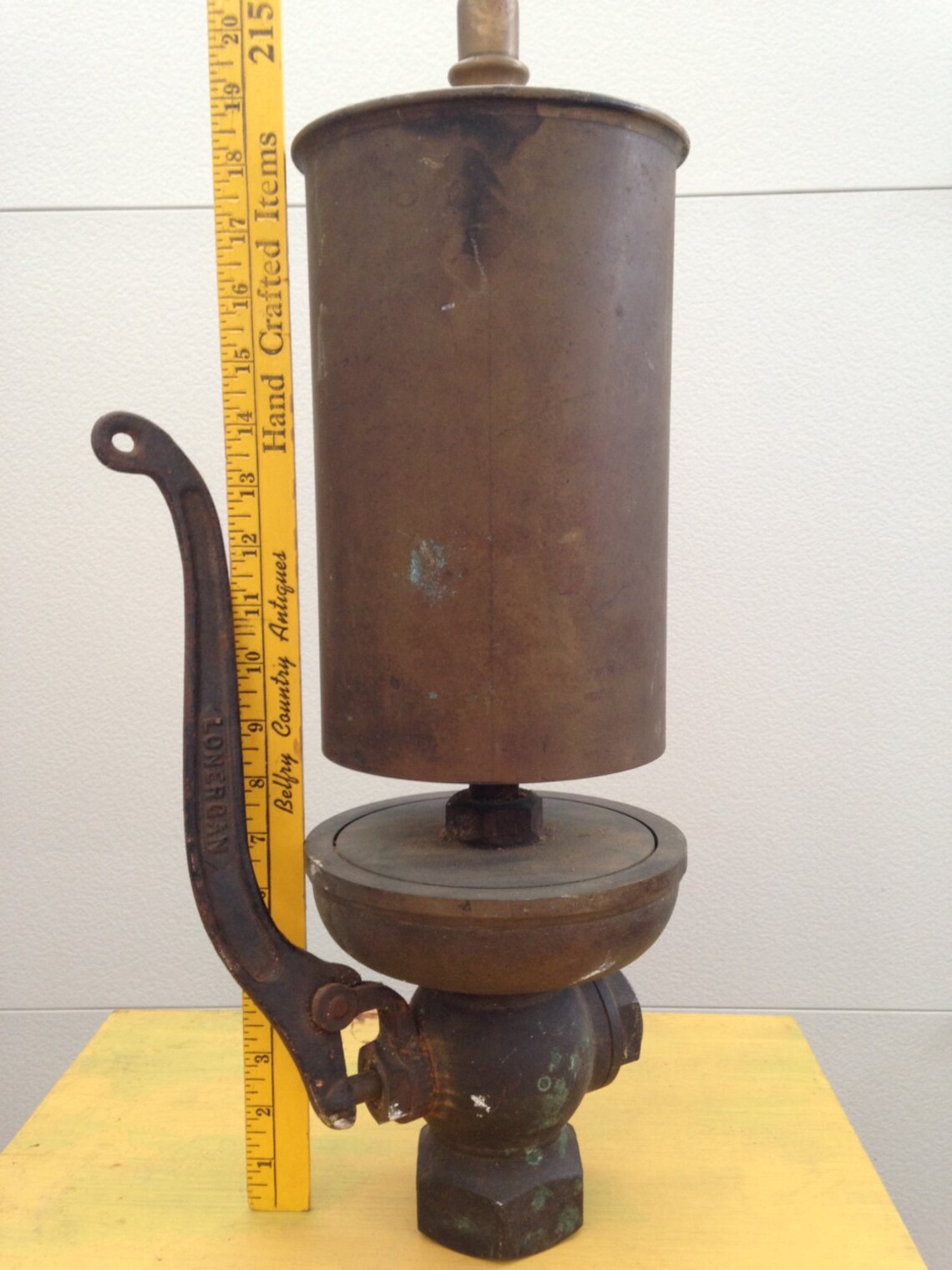 Authentic Antique Lonergan Steam Whistle. Made by Lonergan Etsy