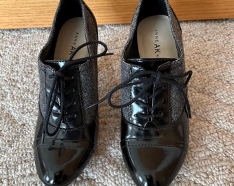 Zapatos estilo Oxford retro de Anne Klein. Talla 6 M