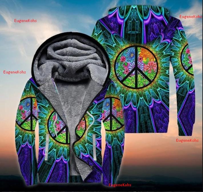 Colorful Zip up Hoodies