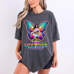 Comfort Colors 2025 Katy Perry The Lifetime Tour Shirt, Katy Perry Tee, Katy Perry Fan Gift, Katy Perry Merch, Katy Perry Graphic Shirt