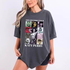 Comfort Colors 2025 Katy Perry The Lifetime Tour Shirt, Katy Perry Tee, Katy Perry Fan Gift, Katy Perry Merch, Katy Perry Graphic Shirt