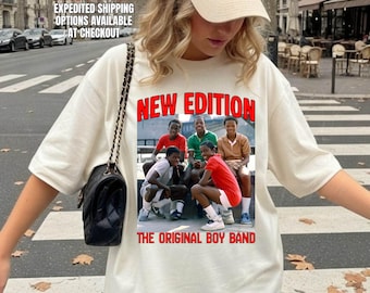 New Edition Way Tour 2026 Shirt, Vintage R&B Concert Shirt, New Edition Way Tour Sweatshirt, Comfort Colors 1717, BC 3001, Gildan Sweatshirt