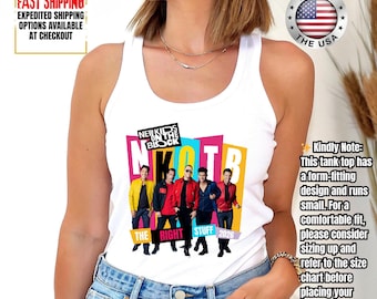 NKOTB Las Vegas 2026 Tank Top, New Kids On The Block The Right Stuff Tour Tank, NKOTB Concert Tank Top, McIntyre Knight Wood Knight Wahlberg