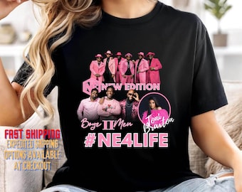 New Edition Way Tour 2026 Shirt, Vintage R&B Concert Shirt, New Edition Way Tour Sweatshirt, Comfort Colors 1717, BC 3001, Gildan Sweatshirt