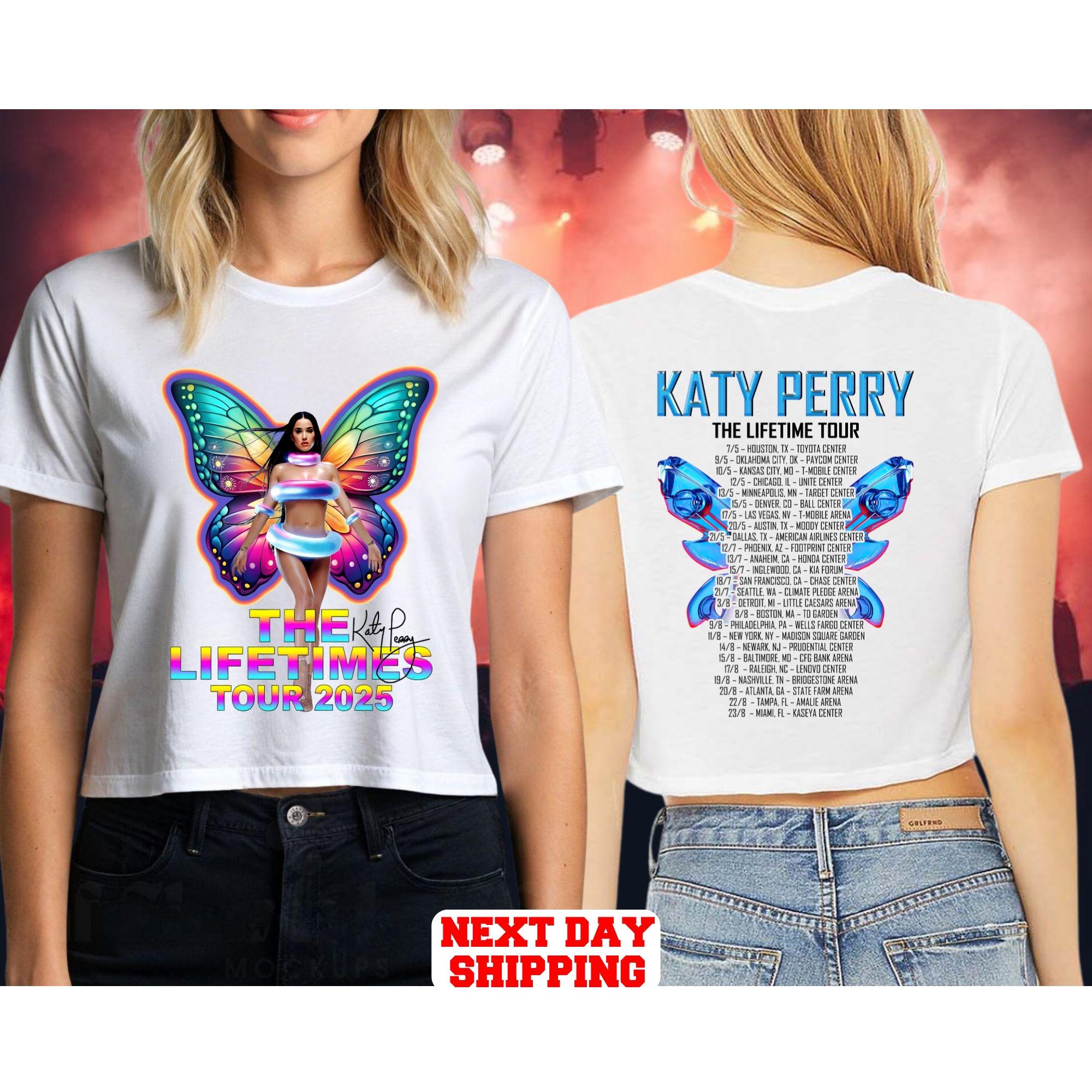 Katy perry▽ライブツアーTシャツ Katy Perry 143 Lifetimes Tour T-shirt | Katycat Gift - Etsy