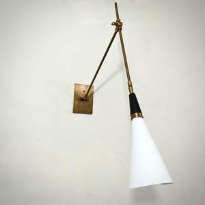 Brass Wall Lamp Handmade Vintage SCICCOSO Brass Wall Lamp Wall Lamp Light MAGARI Kitchen Bathroom Reading