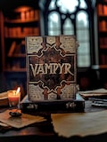Vampyr Slayer's Leather Grimoire | Buffy Inspired Book of Shadows product logo