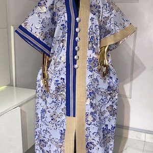 African damask  boubou| danshiki | Kaftan| Rich aunty |Nigerian dress| Party dress| | African Dress/ Rich madam/ Maxi Dress/wedding guest
