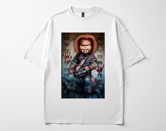 Chucky Mugshot T-Shirt: Horror Film Graphic Tee