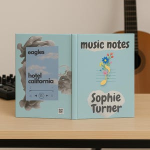 Personalized Music Notebook: Custom Song Journal for Musicians