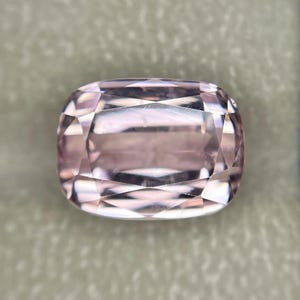 14.75 Carats Soft Pink Kunzite Natural Cushion Cut Gemstone from Afghanistan | 14.7 x 11 x 9.9 mm