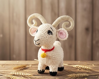 Lamb Amigurumi Crochet Pattern | Plush Sheep Toy (PDF Pattern)