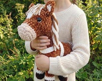 Crochet Horse Pattern | Amigurumi PDF Tutorial | Horse Plush Toy | Horse Amigurumi Pattern