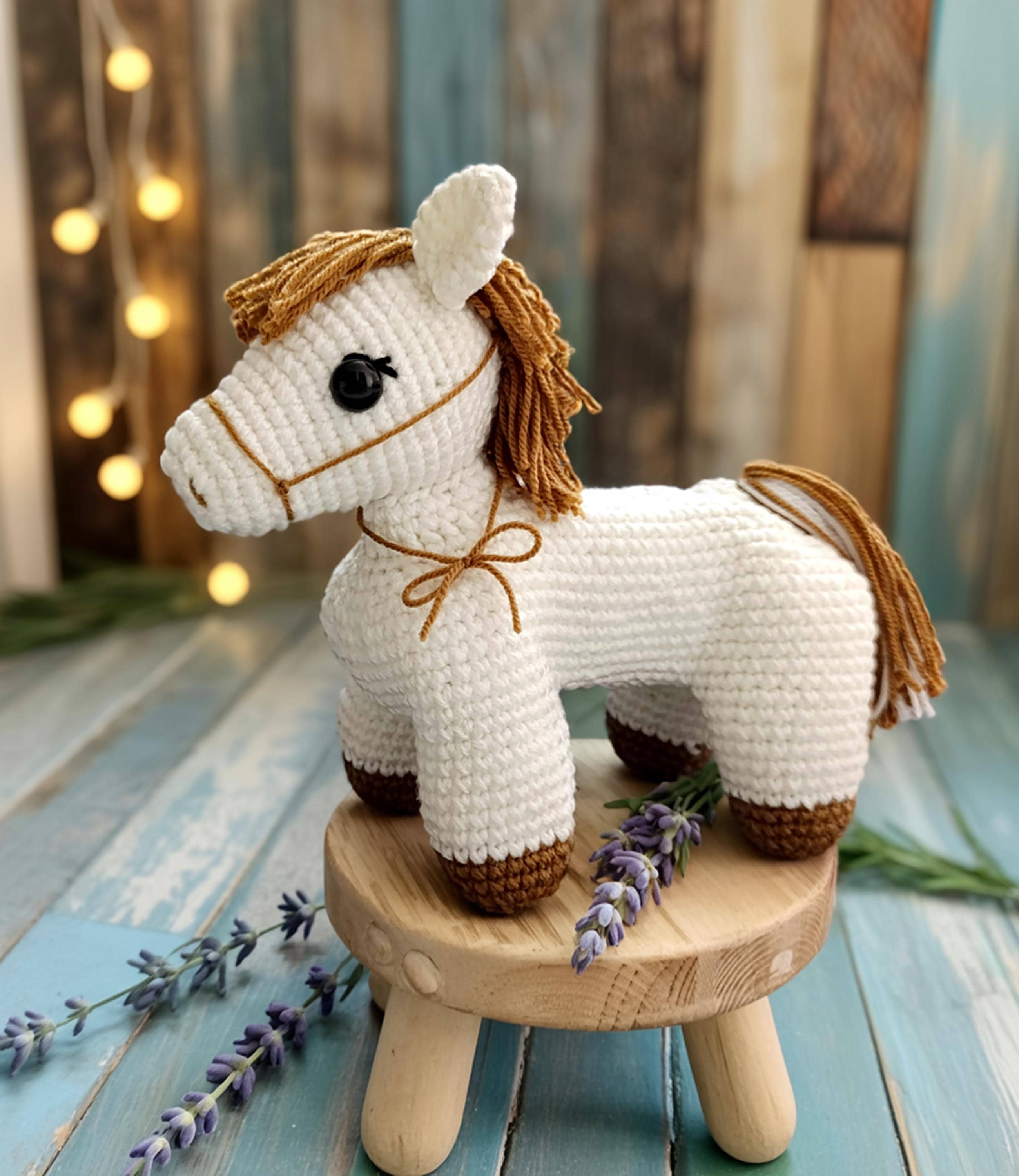 37 Horse Crochet Patterns: Amigurumi Horses, Ponies, Hobbyhorses, and More 19 Crochet Horse Amigurumi Pattern: Plush Toy