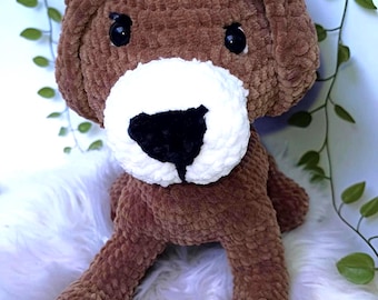 Amigurumi Dog Crochet Pattern: Puppy Plush Toy Tutorial PDF Pattern