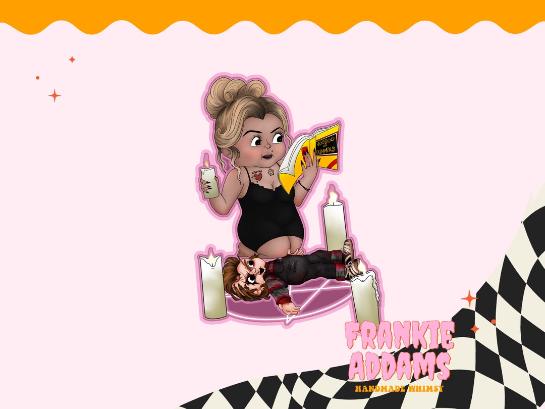 Voodoo for Dummies Tiffany & Chucky Pastel Horror Etsy