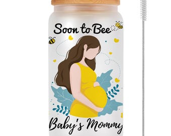 IIn My Pregnant Era Tumbler, Baby Announcement Drinkware, Mom To Be