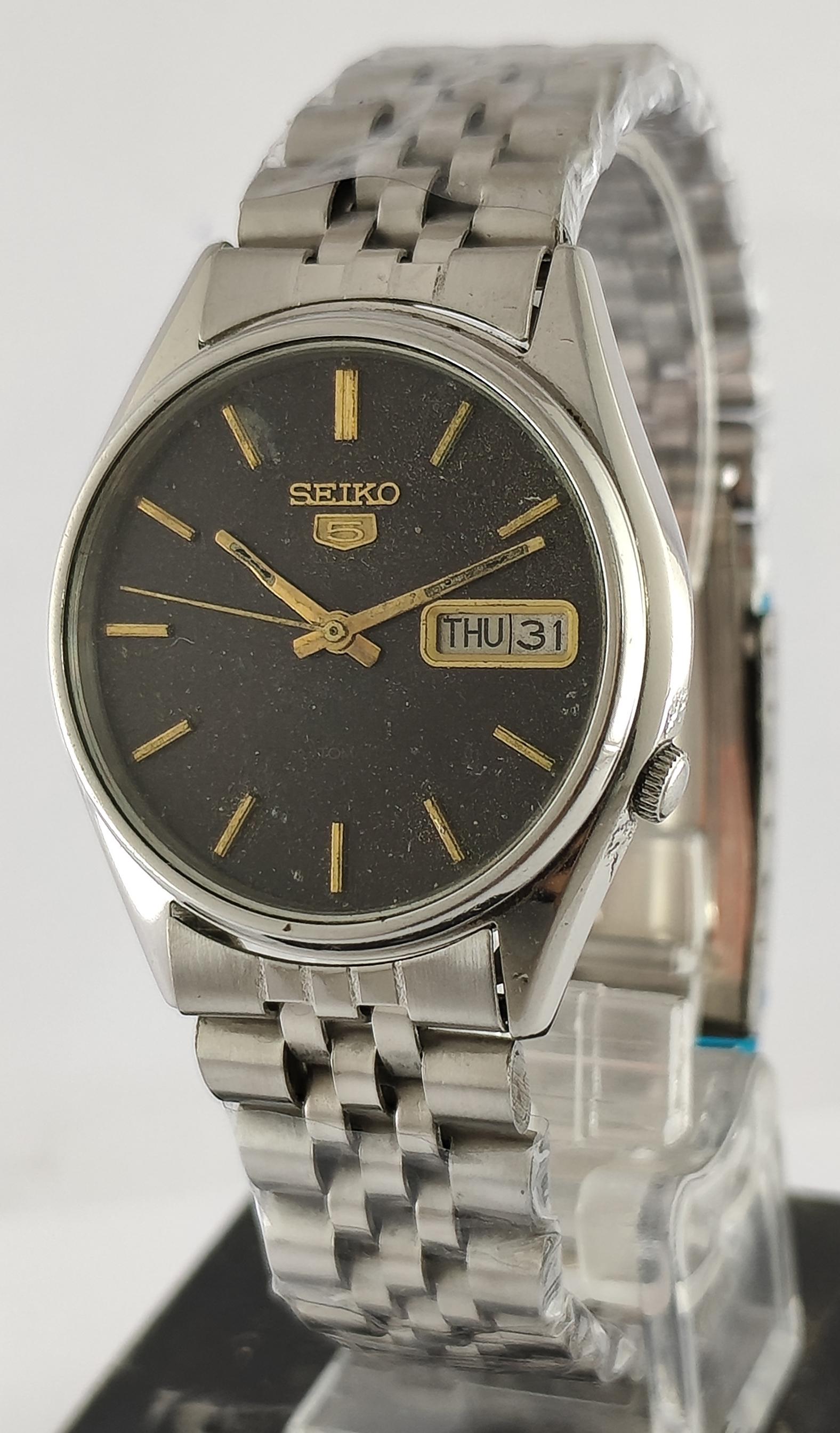 Boîtier Et Fond De Montre Seiko 7009-821j - Occasion, Bon état, Pour Pièces Détachées