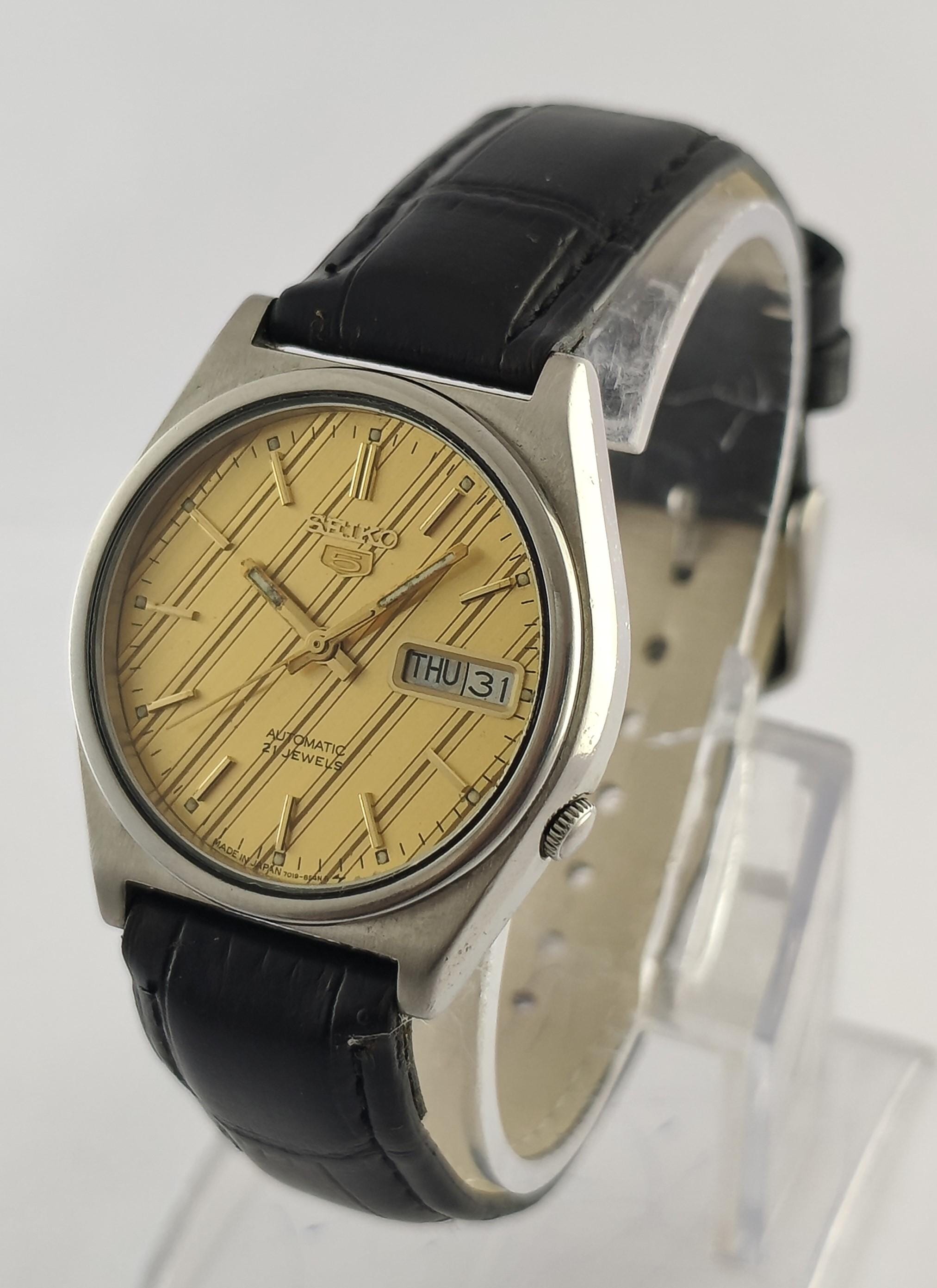 Vintage Seiko 7019 Watches for Men - Etsy