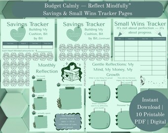 150 Financial Goals Journal, Printable, Journal, Reflections, Budgeting ...
