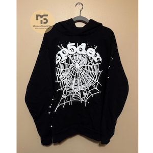 I love sp5der ブラックパーカー I LOVE sp5der パーカー 黒 - メルカリ