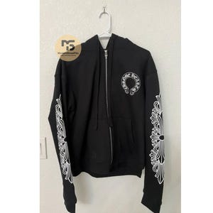 Unisex Schwarzer Reißverschluss Hoodie - Streetwear Fleece-Sweatshirt, bequeme Alltagsjacke