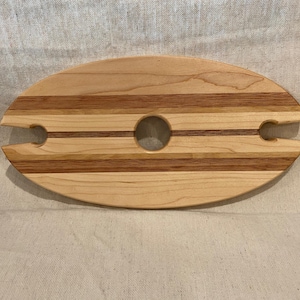 Wine Bottle Topper with Glass Holder