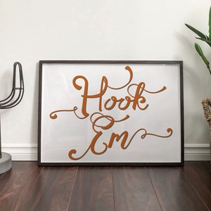 Hook &#39;Em University of Texas Print [Digital]