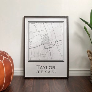 Carte Taylor Texas [Téléchargement numérique]