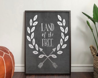 Land of the Free Laurel Print [Digital Download]