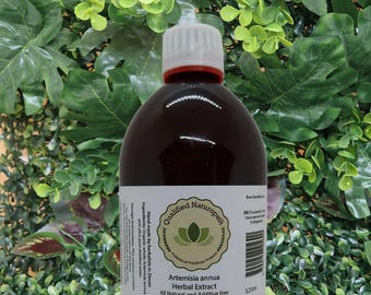Artemisia annua (Sweet Annie) Herbal Extract - 525ml/1050ml (2x525ml) - In Glass Bottles