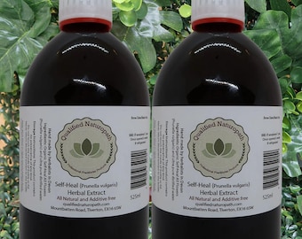 Self-Heal Herbal Extract - 525ml/1050ml (2x525ml) - In Glass Bottles