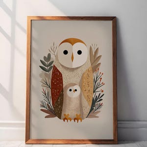 Golden Owl Art Print, Whimsical Home Decor, Gift For Her, Kitchen, Bedroom, Bathroom, Living Room, Entry way, House Warming, Bird Gift