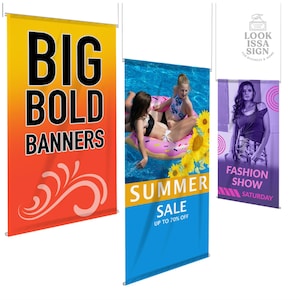Custom Vinyl Banner – Indoor & Outdoor | Full Color, Waterproof, Grommets | Personalized Event, Business, Party Sign Fast Turnaround