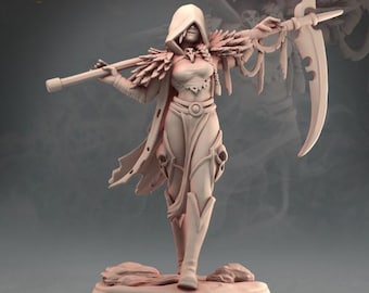 3D-skrivarfiler, stl-modell, 3D-krigarkvinna, 3D-fantastisk figur, 3D-utskriftsfiler, stl för utskrift, digitaltryck, 3D-utskrift stl, 3D-fantasyjägare