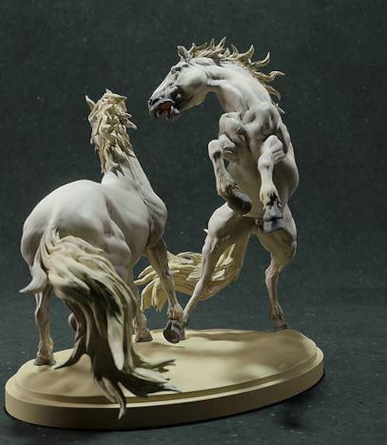 3d printer files,stl for print,3d stl model,digital print files,3d horses figure,3d horses statue,3d printing files,3d print stl,3d animal