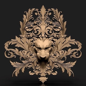 Máquina CNC, modelo de relieve 3D, archivos de impresión digital, STL para CNC, Aspire, decoración de pared 3D, archivos de tallado de madera, archivos de enrutador CNC, modelo de relieve de tigre 3D.