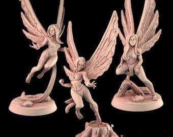 3d printer files,3d stl pack files,3d fairy model,3d printing files,stl for print,digital print files,3d fairy figure,3d fantastic figures