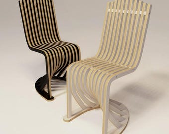 cnc cutting files,wooden chair cut files,vcarve,chair drawing files,parametric design,cnc router,dxf file for cnc,cnc chair model,wood chair