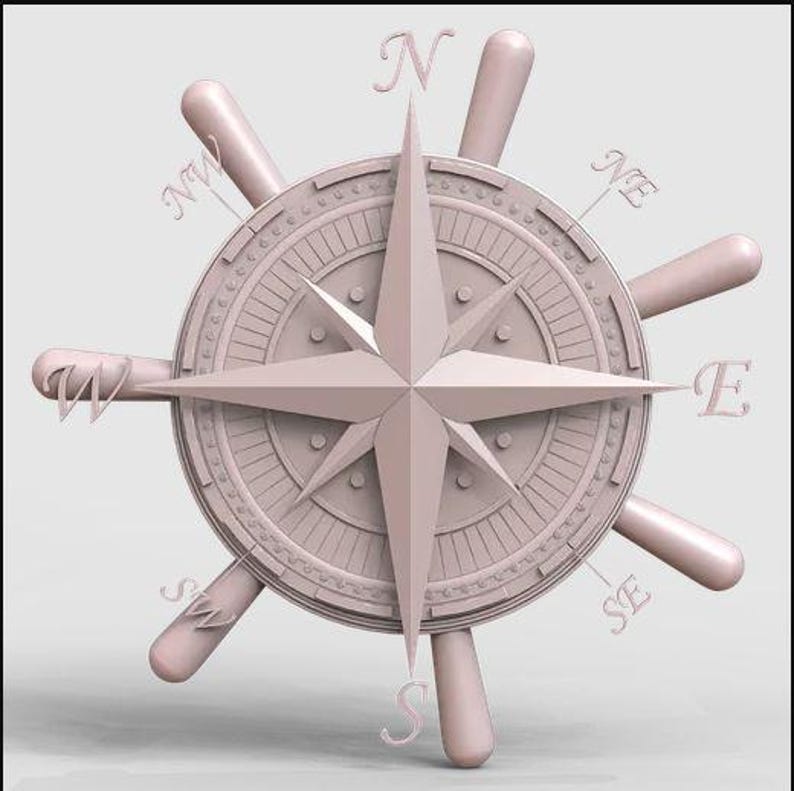 3d Printer Files,stl Model,3d Compass Model,3d Relief Model,cnc Machine ...