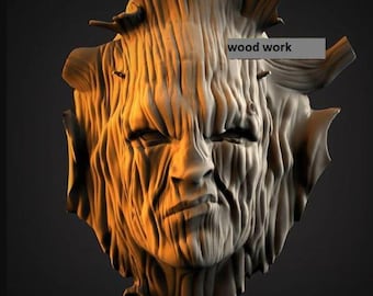 3d man face stl files,3d forest man,stl for cnc,wood carving,digital print files,3d printable stl,artcam,3d printer stl files,stl face model